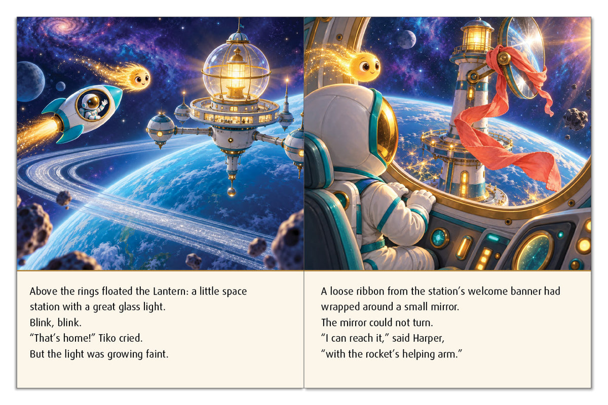 Personalized Space Adventure Book