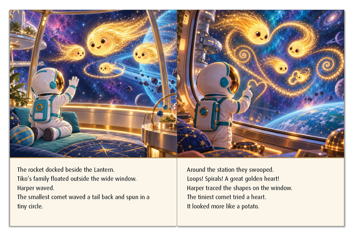 Personalized Space Adventure Book