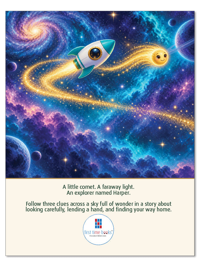 Personalized Space Adventure Book