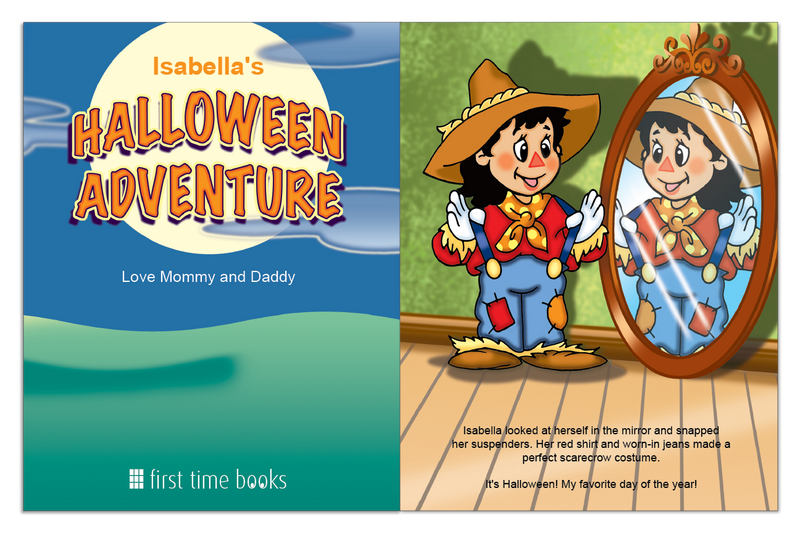 Personalized Halloween Adventure Book