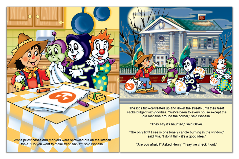 Personalized Halloween Adventure Book