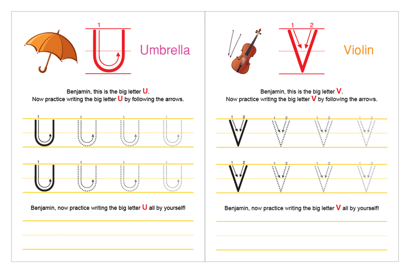 Personalized ABC Workbook