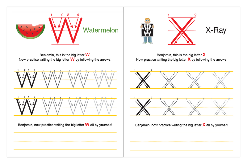 Personalized ABC Workbook