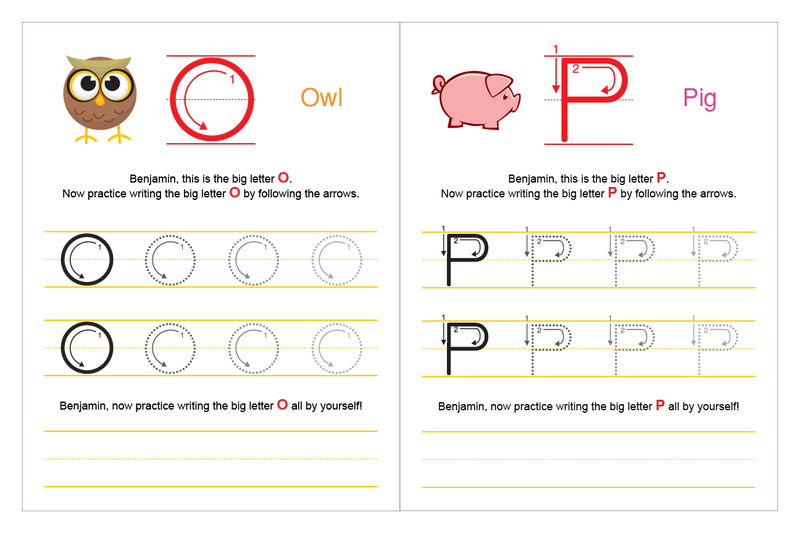 Personalized ABC Workbook