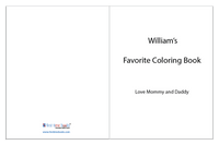 Personalized Coloring Book