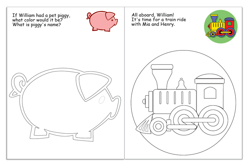 Personalized Coloring Book