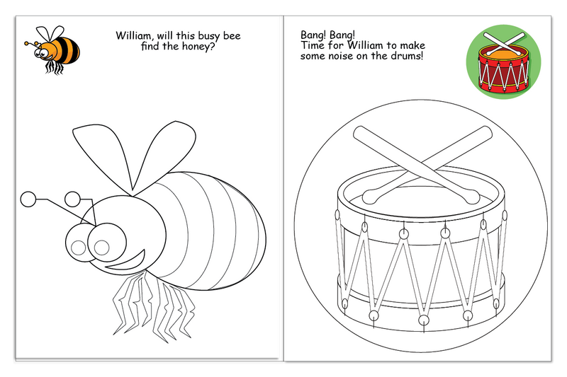 Personalized Coloring Book