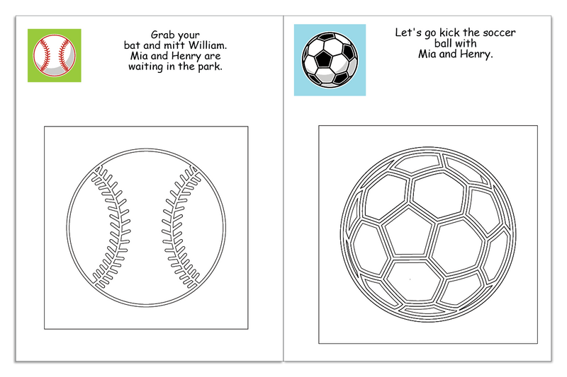 Personalized Coloring Book