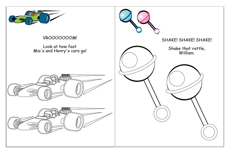 Personalized Coloring Book