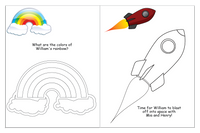 Personalized Coloring Book