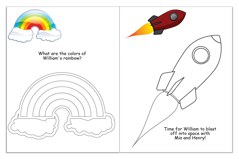 Personalized Coloring Book