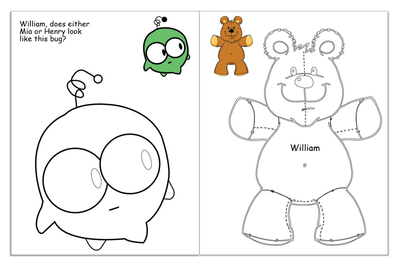 Personalized Coloring Book