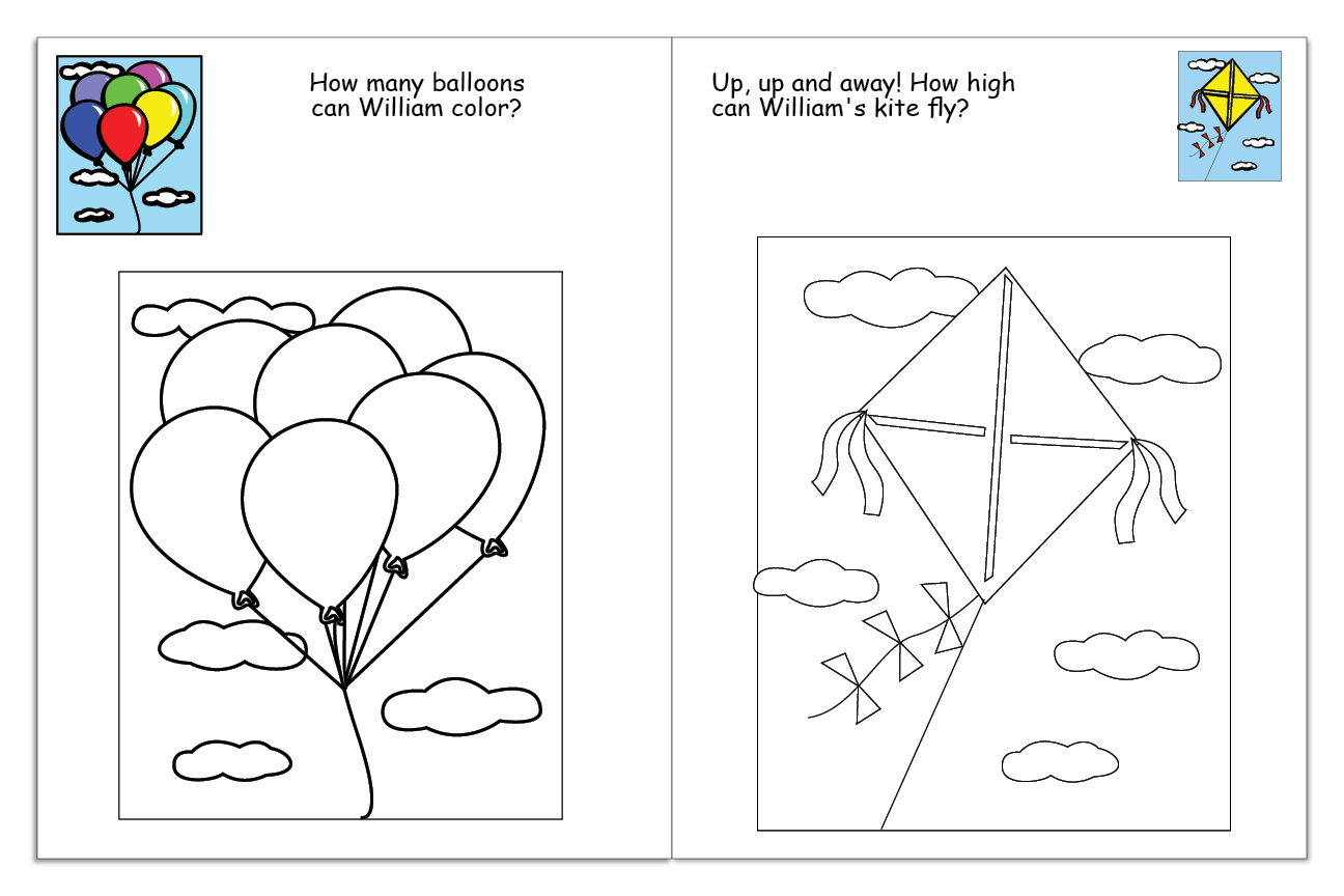 Personalized Coloring Book