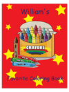 Personalized Coloring Book