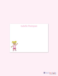 Personalized Note Cards for Girls