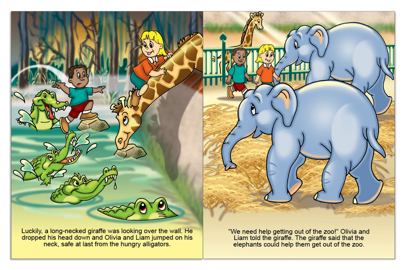 Zoo Adventure – Personalized Children’s Books